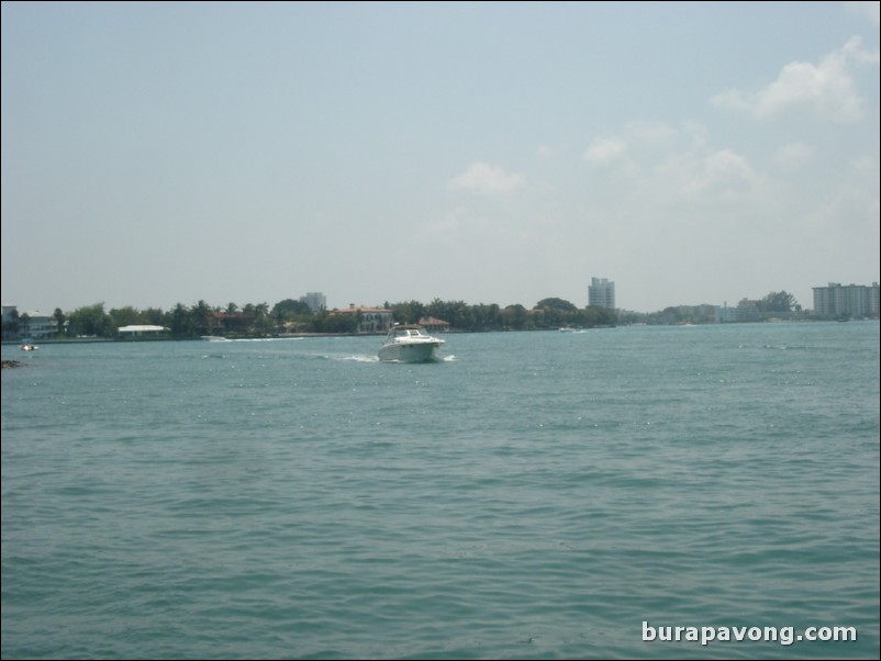 Downtown Miami, Virginia Key, and Key Biscayne.