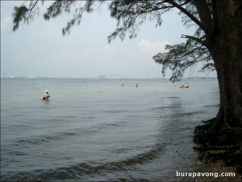 Downtown Miami, Virginia Key, and Key Biscayne.