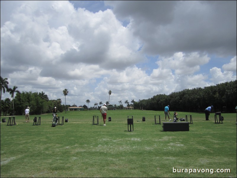 Doral driving range.