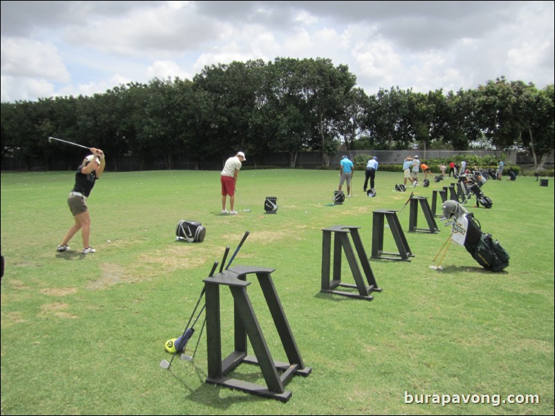 Doral driving range.