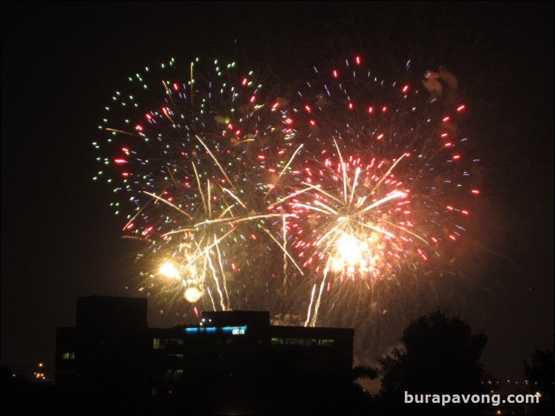 4th of July fireworks.