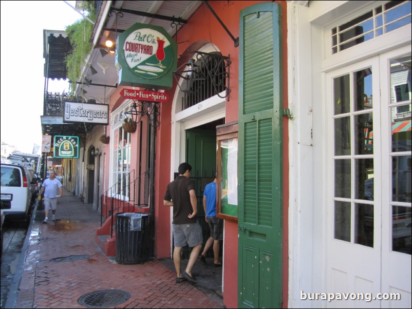 Pat O'Brien's.