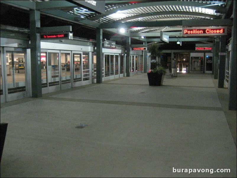 SFO airport.