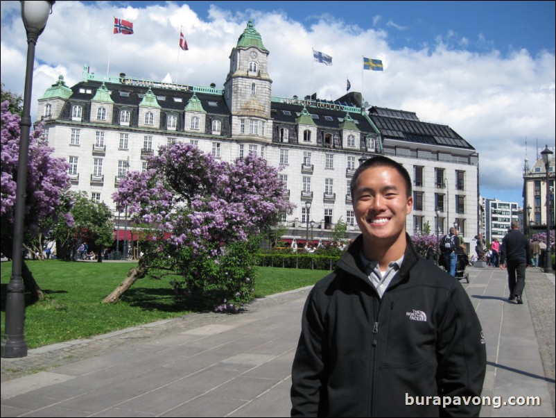 Karl Johans gate, the main street of Oslo.