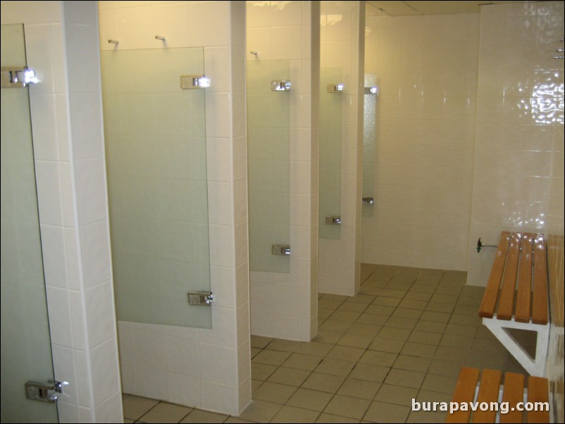 Mens locker room.