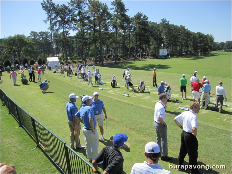 Driving range.