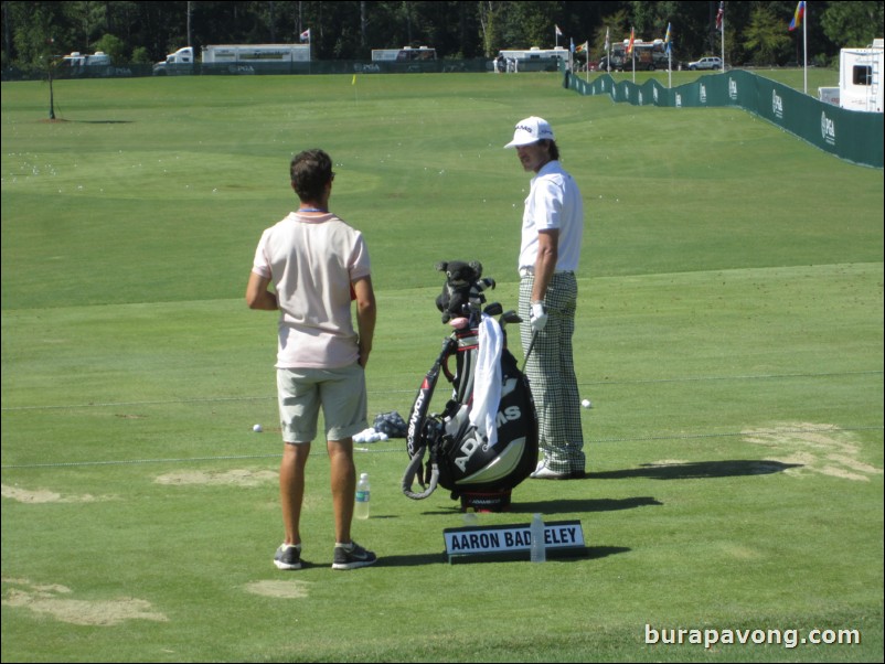 Aaron Baddeley.