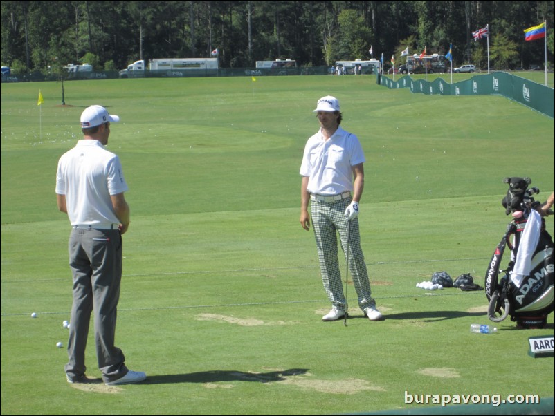 Aaron Baddeley.