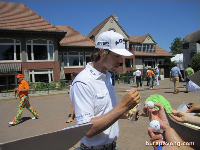 Aaron Baddeley.