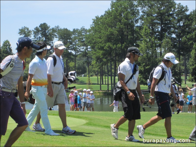 Ryuji Imada and the Japanese contingent.