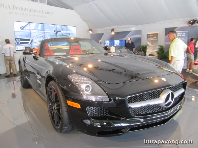 Mercedes-Benz showroom.