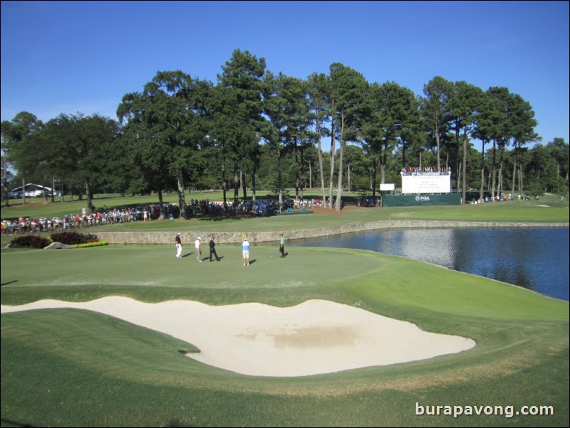 18 green, Atlanta Athletic Club.