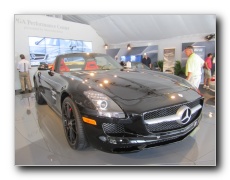 Mercedes-Benz showroom.