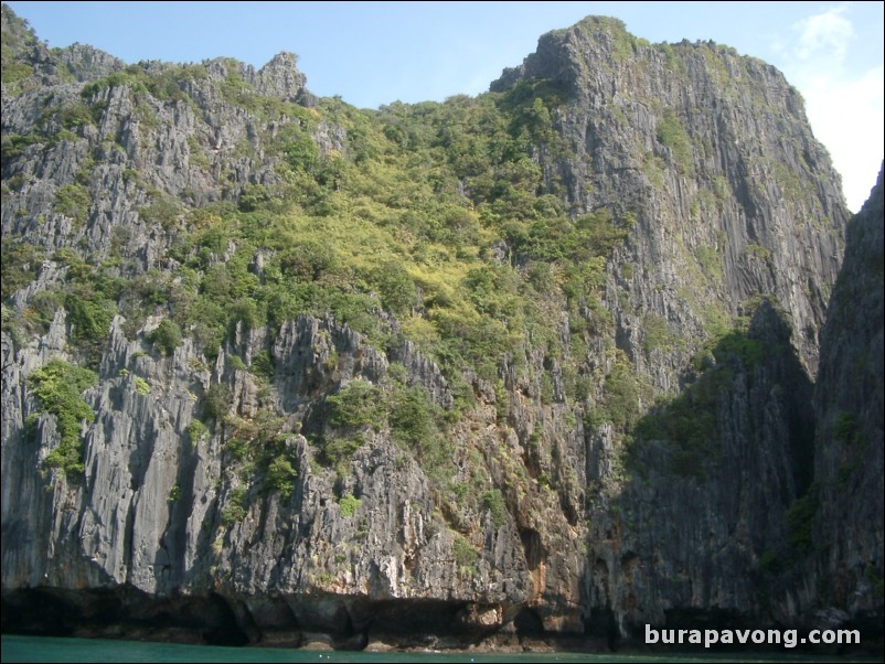 Island hopping around Phi Phi Island.