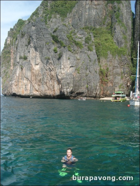 Snorkeling around Phi Phi Island.