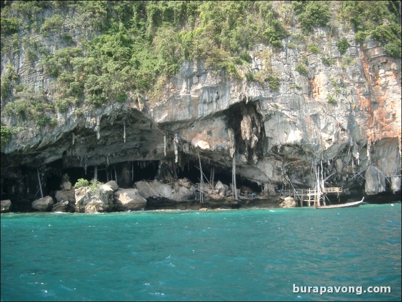 Island hopping around Phi Phi Island.