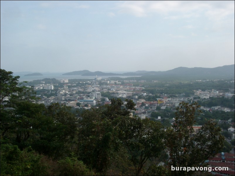 Overlooking Phuket from another viewpoint.