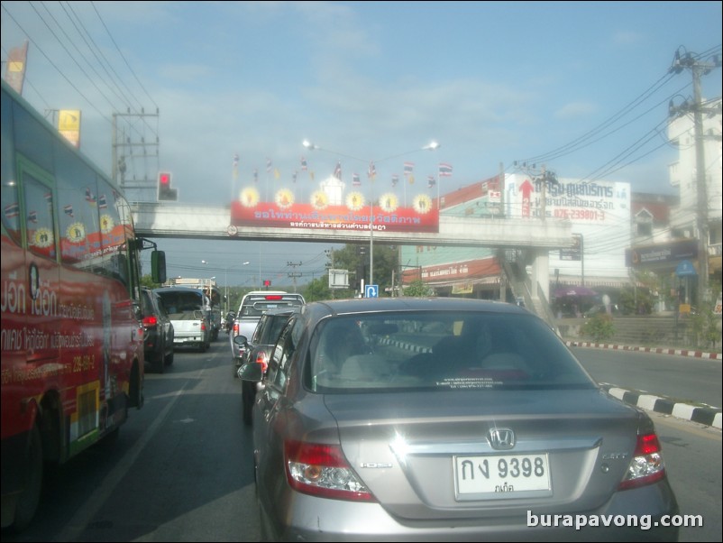 A random street in Phuket.