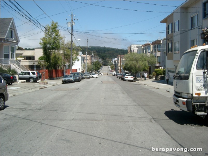 12th Avenue facing California.