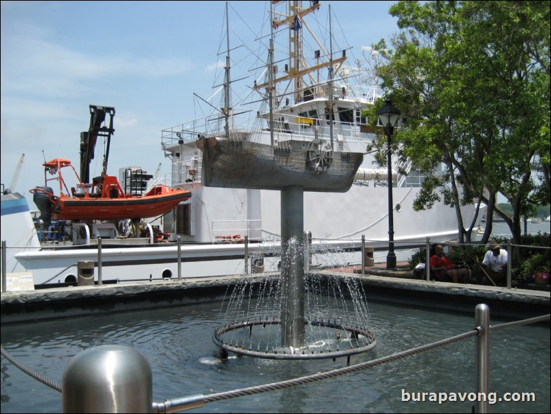 Savannah Riverwalk.