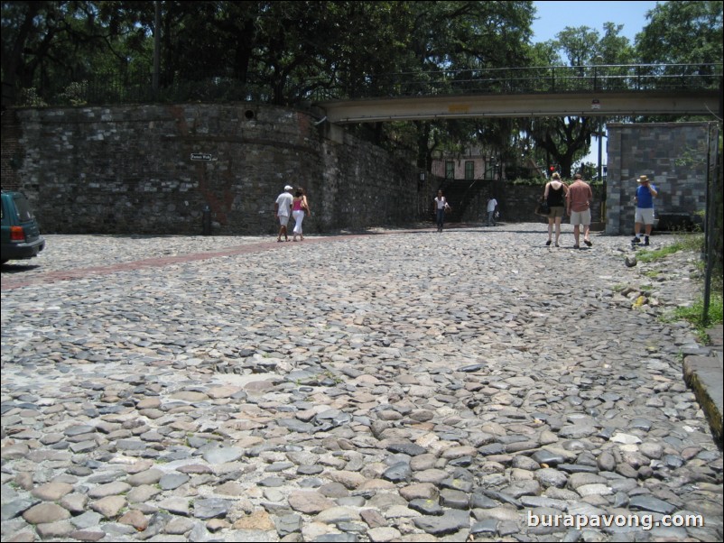 Savannah Riverwalk.