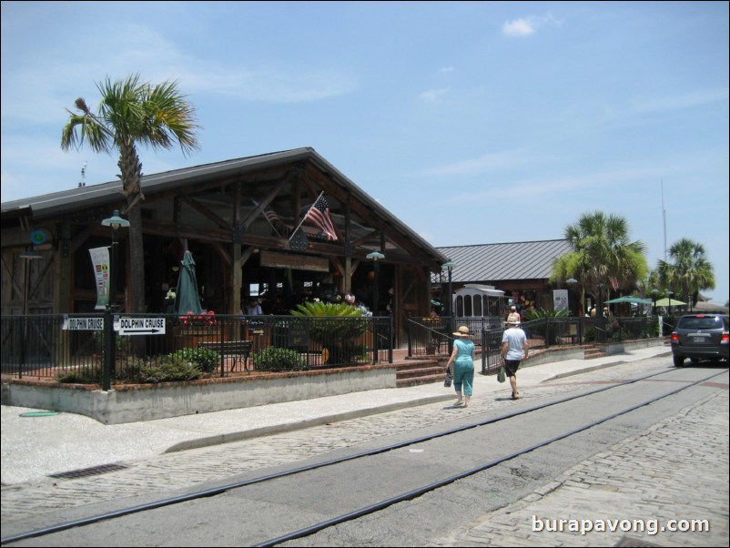 Savannah Riverwalk.