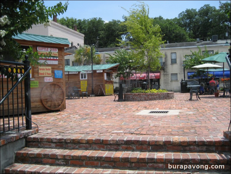 Savannah Riverwalk.