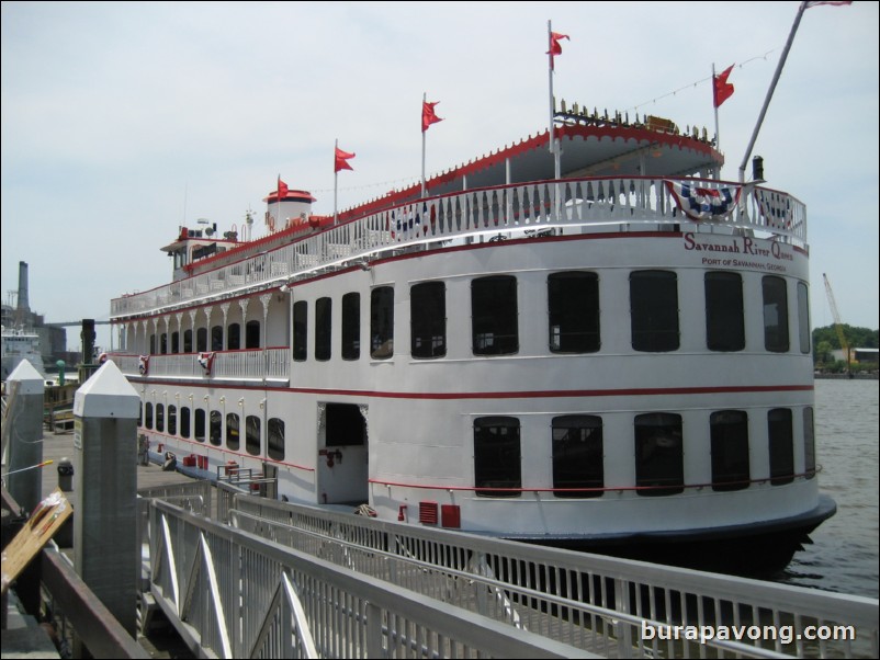 Savannah Riverwalk.