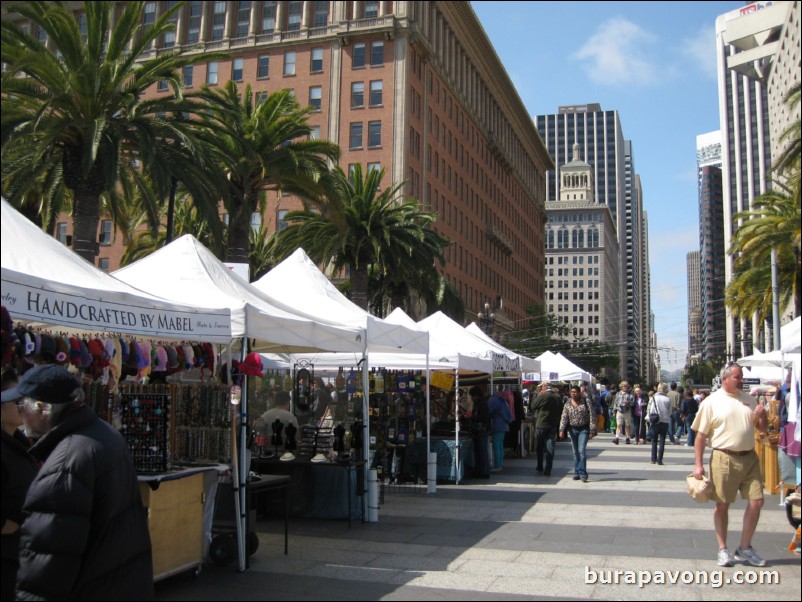 Ferry Plaza Farmers Market.