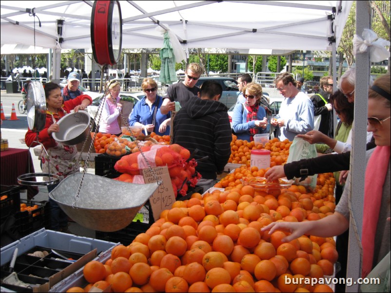 Ferry Plaza Farmers Market.