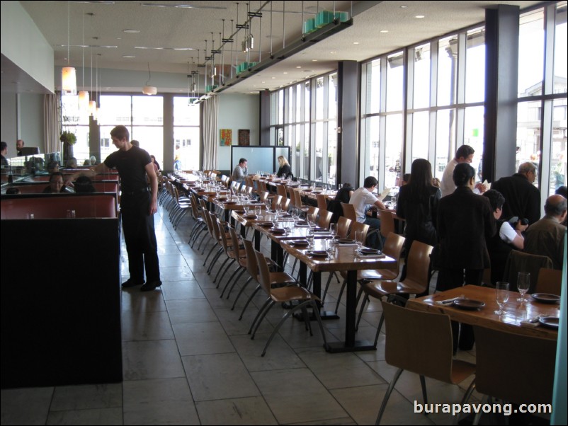 The Slanted Door at the Embarcadero.