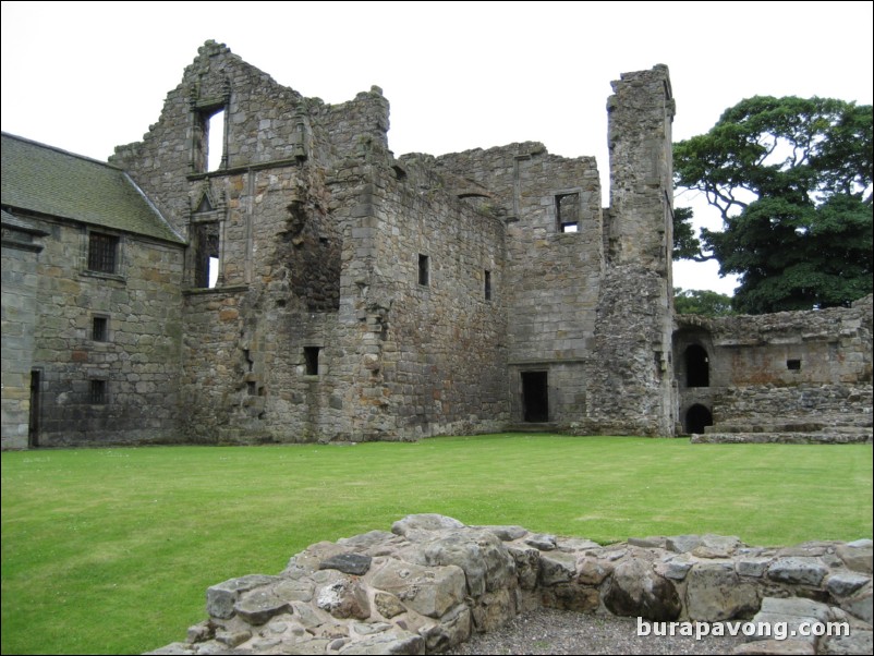 Aberdour Castle.