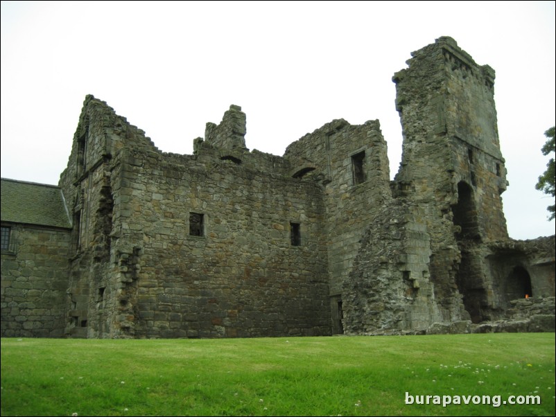 Aberdour Castle.