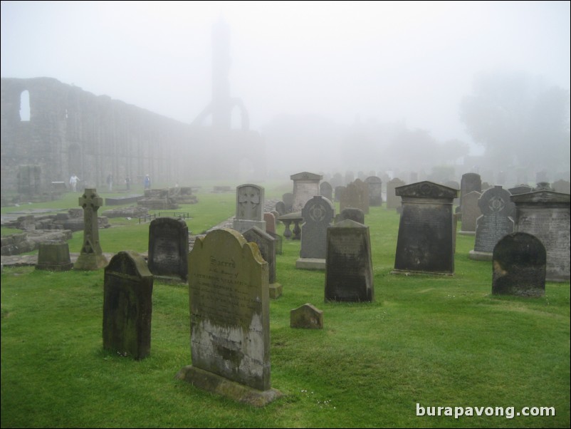 St. Andrews Cathedral, ruins and cemetary.