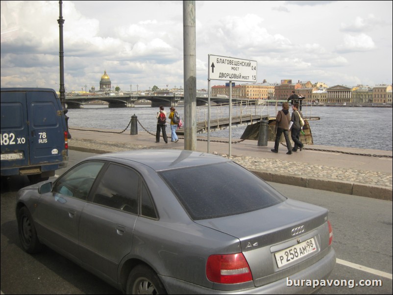 Random shots of downtown St. Petersburg between Peter and Paul Fortress, cruise terminal, and Nikolaevsky Palace.