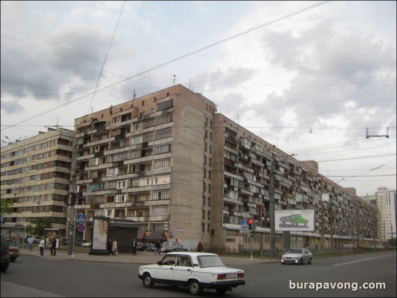 Random shots of downtown St. Petersburg between Peter and Paul Fortress, cruise terminal, and Nikolaevsky Palace.