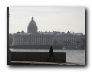 Downtown St. Petersburg around the River Neva.