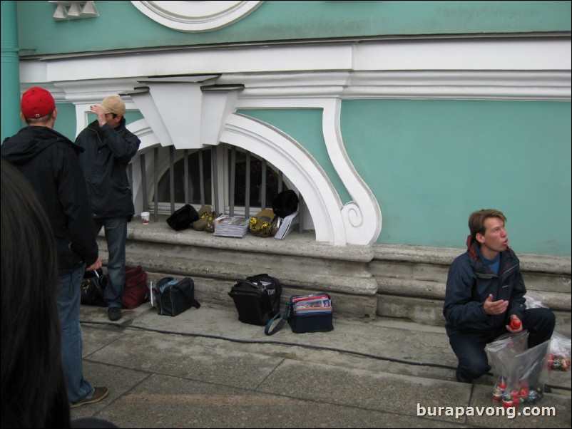 The Hermitage Museum, one of the largest and oldest museums in the world.