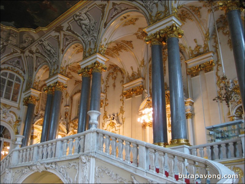 The Hermitage Museum, one of the largest and oldest museums in the world.