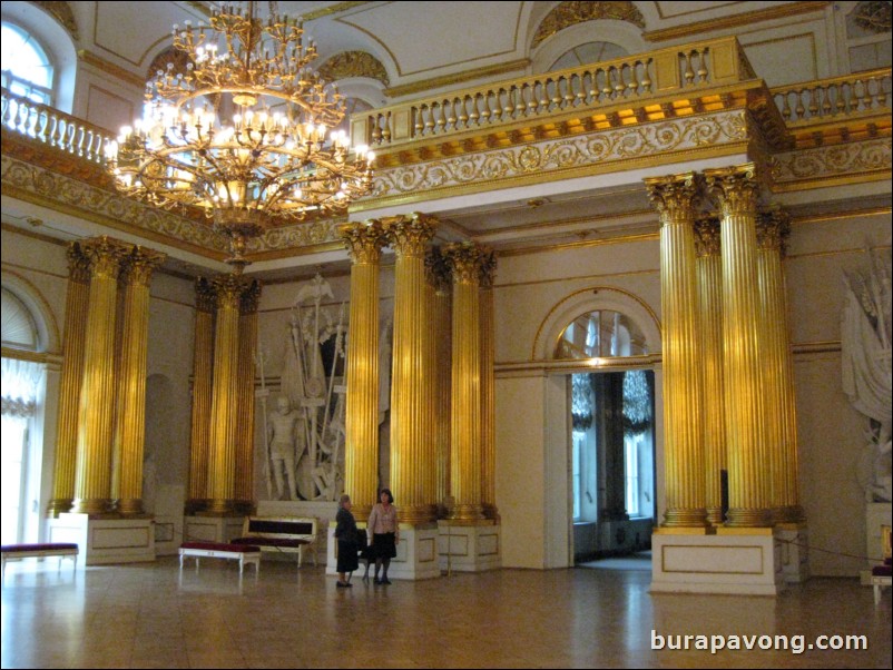 The Hermitage Museum, one of the largest and oldest museums in the world.