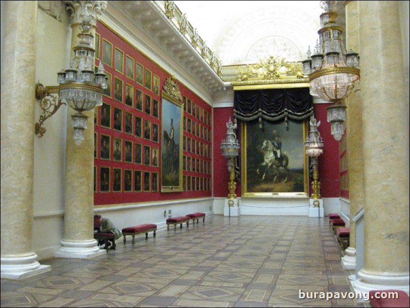 The Hermitage Museum, one of the largest and oldest museums in the world.