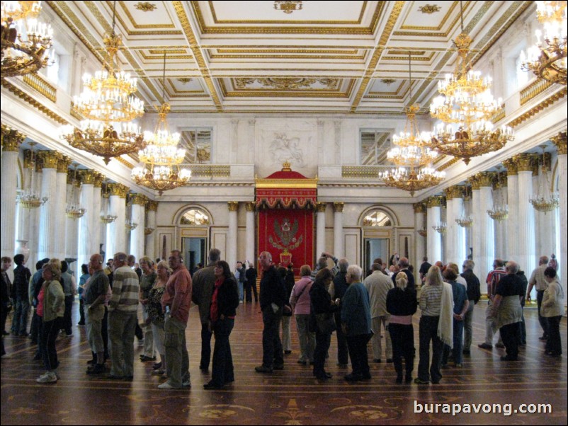 The Hermitage Museum, one of the largest and oldest museums in the world.