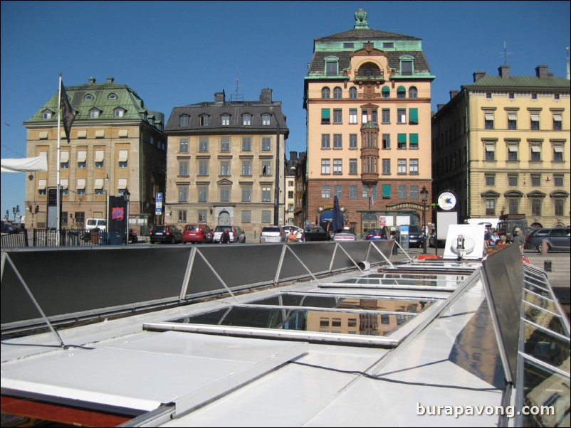 Views of Stockholm from Saltsjn bay.