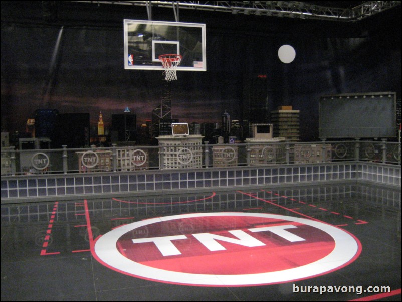 Studio J, home of the NBA on TNT.