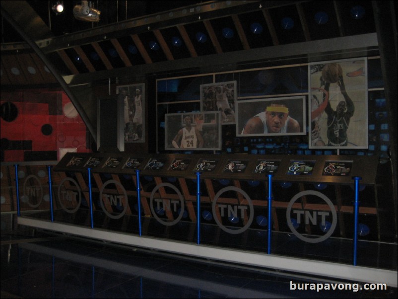 Studio J, home of the NBA on TNT.