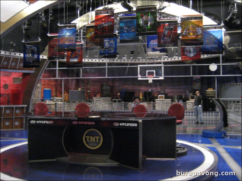 Studio J, home of the NBA on TNT.