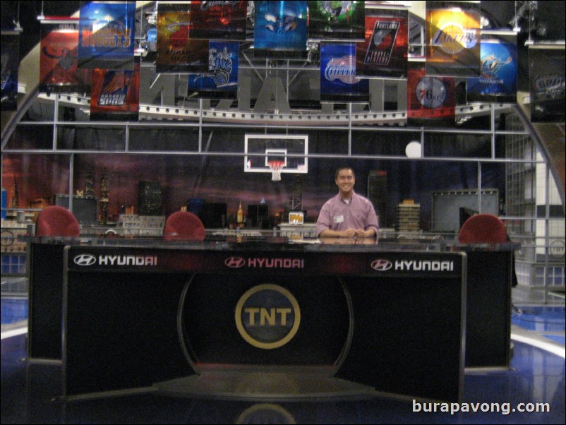 Studio J, home of the NBA on TNT.