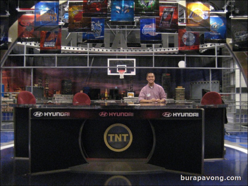 Studio J, home of the NBA on TNT.