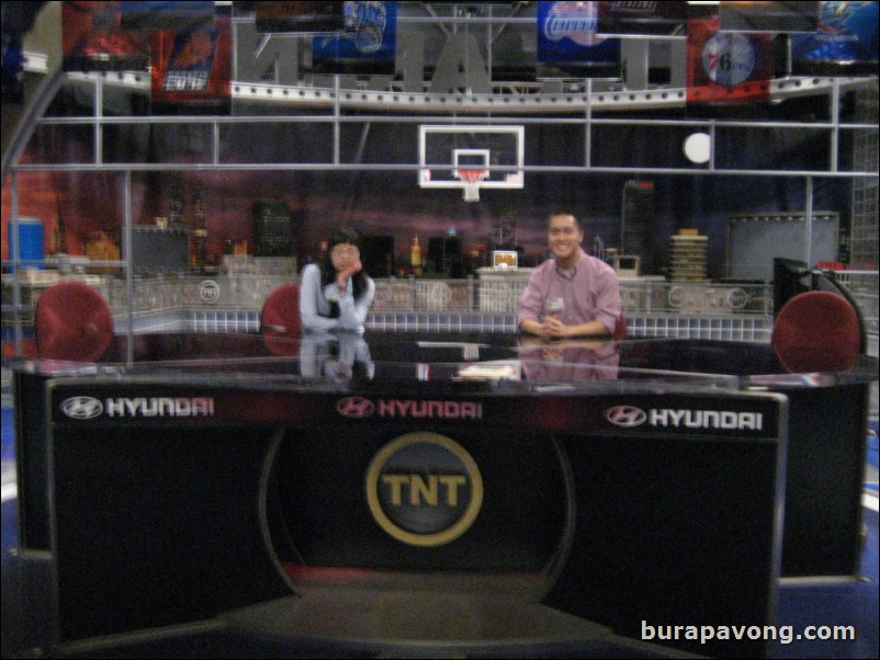 Studio J, home of the NBA on TNT.