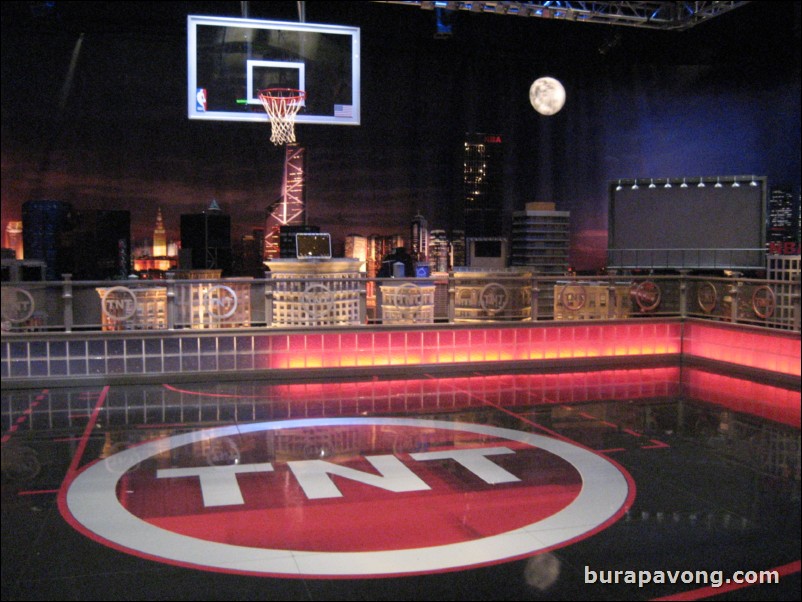 Studio J, home of the NBA on TNT.